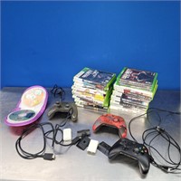 Games- XBox 360, XBox One, and 3 Controllers