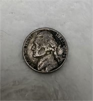 1943 S WWII Silver Nickel