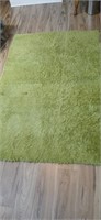 4' x 6' Area Rug (lime green