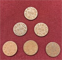 Opatoken Cot Coin Assortment