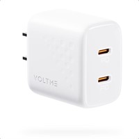 New VOLTME 20W USB C Wall Charger, Dual Port PD