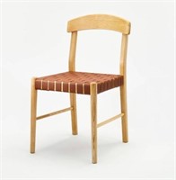 Solid Wood with Woven Seat Dining Chair