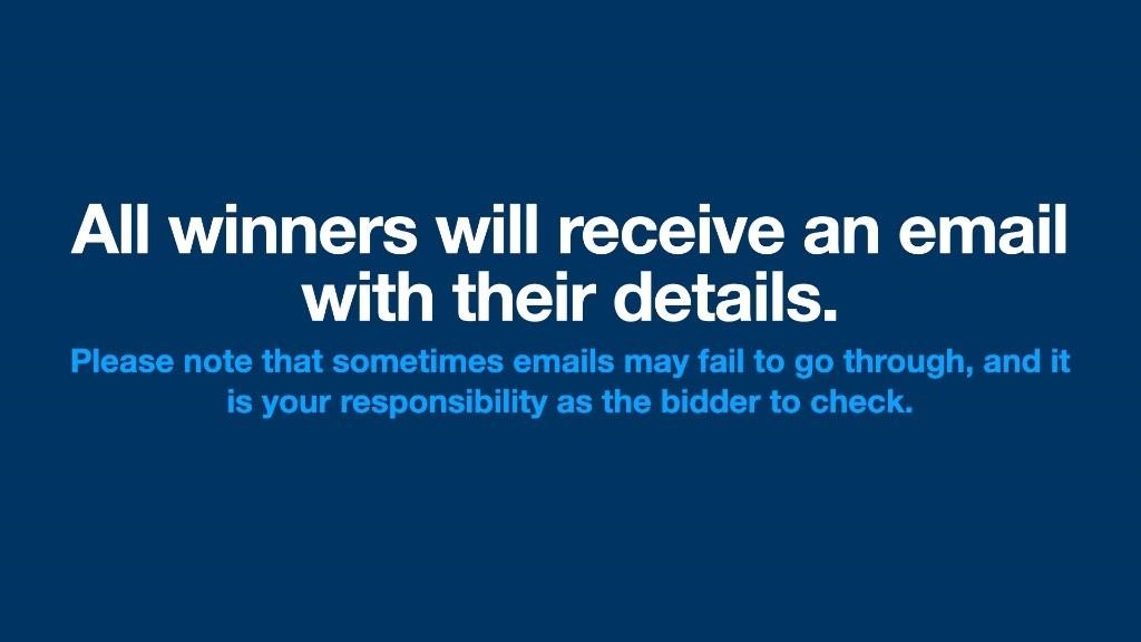 Winners' Email