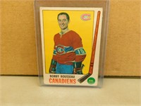 1969-70 OPC Bobby Rousseau #9 Hockey Card