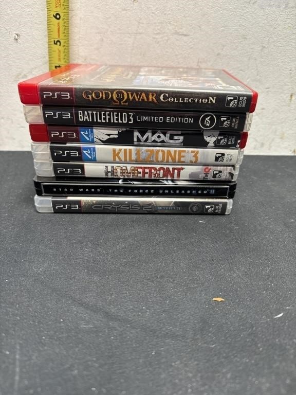 PS3 games lot of 7