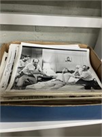 Box of vintage film photos