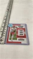 Patrick Mahomes II football card