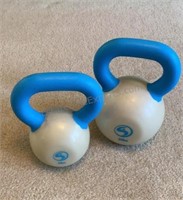 3 & 5 Lb kettle Bells