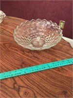 American Fostoria footed bowl - 10 in