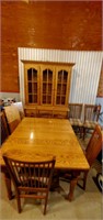 5/4 Solid Oak Dining Suite