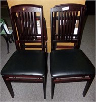 Set of 4 Like-New Folding Chairs
