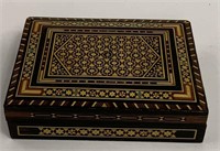 Inlaid Wooden Box