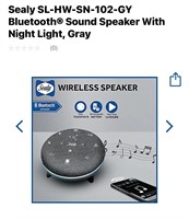 Sealy Bluetooth® Sound Speaker With Night Light,