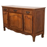 Louis XV Style Oak Wood Buffet, 19th C.