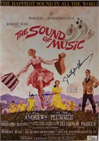 Sound of Music Julie Andrews Autograph Poster