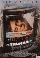 Truman Show Jim Carrey Autograph Poster