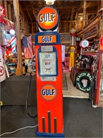 7.8ft Tall Tokheim Gulf Gas Pump Display