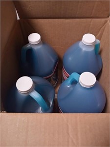 4-1 gal bottles windshield wiper fluid (new)