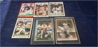 (6) Assorted Baseball Cards