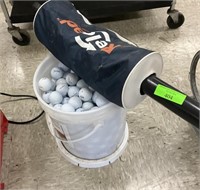 Pail of golf Balls