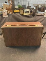 Vintage Sales Case Carrying Case W/ Metal Hinges