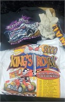 Group of racing t-shirts mostly xl