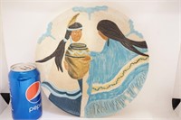 Signed Roz Prouti 1989 Southwest Plate