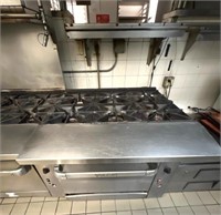 Vulcan 6 Burner Gas Stove and Oven