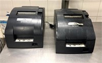 2 Epson Ticket Printer