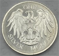 (KK) Silver Round Monark 1oz Coin