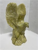Marble Bird Statue, 9.5 " tall