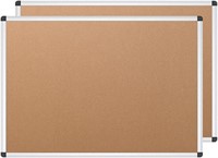 VIZ-PRO Cork Notice Board 2 Pack  48X36 $110