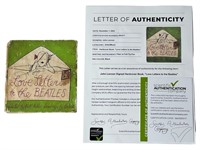 John Lennon Signed Book "Love Letters to Beatles"
