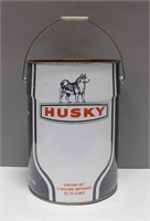 HUSKY MOTOR OIL PAIL