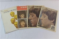 Collection of Beatles Sheet Music Books