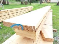 5 - 16' - 2" x 12" Rough Cut Balsam Boards