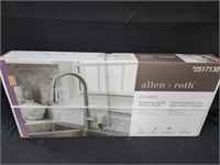 Allen + Roth pull-down sensor kitchen faucet