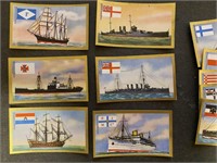 FAMOUS SHIPS: Scarce BRINKMANN Tobacco Cards