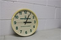 Novopharm Battery Operated Clock 12D