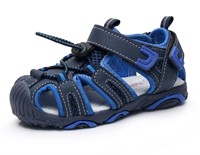 SM4460  Apakowa Boys Sport Sandals Blue Size 7 To