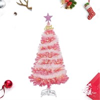 Pink Christmas Tree  4FT Christmas Tree with Metal