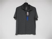 Hurley Men's LG Short Sleeve Polo Shirt, Grey