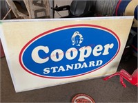 Cooper Standard Sign, 57" Wide