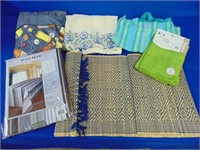 Table Runners, Cloth,  Reed Table Mats, Aprons