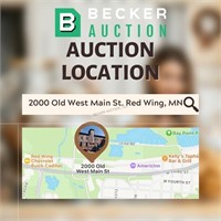 Auction Location: 2000 Old West Main Street, Red W