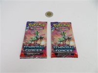2 pack neufs cartes Pokémon
