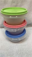 New Tupperware 6 pc storage containers