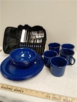 Enamelware camping set