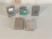 5 vtg cigarette lighters