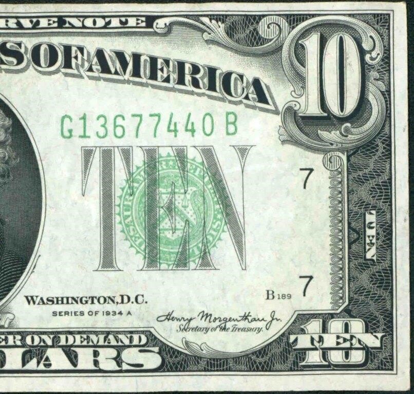Currency Collector Paper Currency 6/10/24